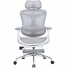 Офисное кресло Sihoo Крісло офісне з підставкою для ніг Sihoo DORO C300L Mesh White with foo (DORO-C300L-A3-102-JT) - Image 1