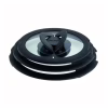 Крышка для посуды Tefal Ingenio, набір 3 шт, скло, пластик, чорний (L9849053) - Image 1