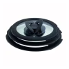 Крышка для посуды Tefal Ingenio, набір 3 шт, скло, пластик, чорний (L9849053) - Image 1