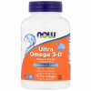 Жирні кислоти Now Foods Ультра Омега 3 і Вітамін D, Ultra Omega 3-D, 90 гелеві Капсу (NOW-01663) - Image 1
