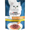 Влажный корм для кошек Purina Gourmet Perle Duo с курицей и говядиной мини филе в соусе 85 г (8445291188266) - Image 1