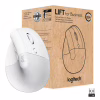Мишка Logitech Lift Vertical Ergonomic Wireless/Bluetooth for Business Off-white (910-006496) - Image 1