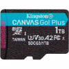 Карта пам'яті Kingston 1TB microSDXC сlass 10 UHS-I U3 V30 A2 Canvas Go Plus G4 (SDCG4/1TBSP) - Image 1