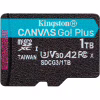 Карта памяти Kingston 1TB microSDXC сlass 10 UHS-I U3 V30 A2 Canvas Go Plus G4 (SDCG4/1TBSP) - Image 1