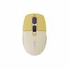 Мишка Canyon MW-26 LCD Silent Wireless/Bluetooth Yellow (CNS-CMSW26Y) - Image 1