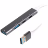 Концентратор Maxxter USB 3.0 to 1xUSB 3.0 + 1xUSB 2.0 + 2xUSB-C (HU3A-4P-03) - Image 1
