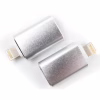 Перехідник OTG USB 2.0 AF to Lightning grey Dengos (ADP-016) - Image 1
