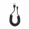 Дата кабель USB 2.0 AM to USB-C 1.0m spiral black ColorWay (CW-CBUC051-BK) - Image 1