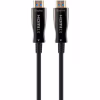 Кабель мультимедийный HDMI M to HDMI M 10.0m V2.0 AOC 4K60Hz gold Cablexpert (CCBP-HDMI-AOC-10M-02) - Image 1