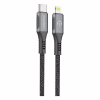Дата кабель USB-C to Lightning 1.2m CBGPD30WTL1 30W grey Intaleo (1283126518089) - Image 1