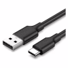 Дата кабель USB 2.0 AM to USB-C 3.0m 3.0A 18W US287 Black Ugreen (60826) - Image 1