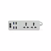 Сетевой фильтр питания Voltronic TВ-Т07, 2роз, 4*USB White (ТВ-Т07-White) - Image 1