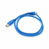 Дата кабель USB 3.0 AM/AM 1.5m blue Voltronic (YT-3.0AM+AM-1.5) - Image 1