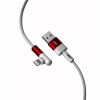 Дата кабель USB 2.0 AM to Lightning 1.0m 2.4A 90° corner white XO (NB152-L-1-WH) - Image 1