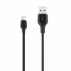 Дата кабель USB 2.0 AM to Lightning 1.0m 2.1A black XO (NB36-L-1-BK) - Image 1