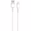 Дата кабель USB 2.0 AM to Micro 5P 1.0m 5A white XO (NB166-M-1-WH) - Image 1