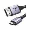 Кабель мультимедійний HDMI M to HDMI mini M 2.0m 8K HD163 black Ugreen (15515) - Image 1