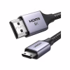 Кабель мультимедийный HDMI M to HDMI mini M 2.0m 8K HD163 black Ugreen (15515) - Image 1