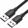 Дата кабель USB 2.0 AM/AM 1.5m US102 black Ugreen (10310) - Image 1