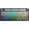 Клавиатура Aula F75 Gasket Reaper Switch Hot-Swap RGB Bluetooth/Wireless/USB UA Black/Grey (6948391209913) - Image 1