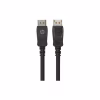 Кабель мультимедійний DisplayPort M to DisplayPort M 1.0m V1.2 4K60Hz black HP (HP_DHC-DP01-1M) - Image 1