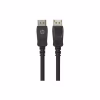 Кабель мультимедийный DisplayPort M to DisplayPort M 1.0m V1.2 4K60Hz black HP (HP_DHC-DP01-1M) - Image 1