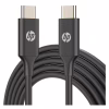 Дата кабель USB-C to USB-C 2.0m USB 3.1 PD 3A 60W HP (HP_DHC-TC107-2M) - Image 1