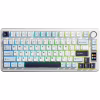 Клавіатура Aula S75 Pro Star Vector Switch Wireless/Bluetooth/USB UA White (6978080502148) - Image 1