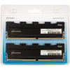 Модуль памяти для компьютера DDR4 16GB (2x8GB) 3200 MHz Kudos Black eXceleram (EKBLACK4163216AD) - Image 1