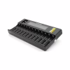 Зарядний пристрій для акумуляторів Liitokala 12 Slots+2, Ni-Mh/Li-ion/LiFePo4/Крона, LED+LCD (Lii-S12) - Image 1