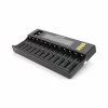 Зарядний пристрій для акумуляторів Liitokala 12 Slots+2, Ni-Mh/Li-ion/LiFePo4/Крона, LED+LCD (Lii-S12) - Image 1