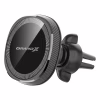 Универсальный автодержатель Grand-X MT-15W MagSafe с зарядкой 15W (крепление на дефлектор) (MT-15W) - Image 1