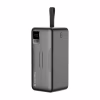 Батарея универсальная ColorWay 50 000 mAh PD/18W, QC3.0/22.5, Digital Display, Black (CW-PB500LPC5BK-PDD) - Image 1