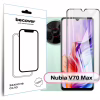 Скло захисне BeCover Nubia V70 Max Black (713456) - Image 1