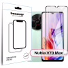 Стекло защитное BeCover Nubia V70 Max Black (713456) - Image 1