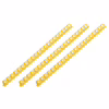 Пружина для палітурки 2E пл. 10мм (100 шт.) жовті (2E-PL10-100YL) - Image 1