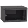 Шкаф настенный Ipcom 4U, 600*350, RAL9005 (СН-4U-060х035-ДС-9005) - Image 1