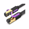 Патч-корд 1.5м FTP cat 7 RJ-45 black Vention (ICABG) - Image 1