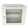 Шафа настінна GEAR 9U 19" 530x400x450 мм, + полка 19", grey (GWMSN-9U-530-400G) - Image 1