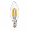 Лампочка Videx Filament C37F 6W E14 3000K 220V (VL-C37F-06143) - Image 1