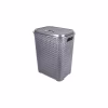 Кошик для білизни Violet House 0778 Ротанг Metal 45 л (0778 Роттанг METAL 45 л) - Image 1