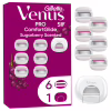 Сменные кассеты Gillette Venus PRO ComfortGlide Sugarberry Scented 6 шт. + Чехол (8700216969253) - Image 1