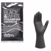 Перчатки хозяйственные Добра Господарочка Black&White Латексные Размер L (4820086523813) - Image 1