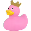 Іграшка для ванної Funny Ducks Качка Рожева у короні (1926) - Image 1