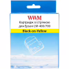 Стрічка для принтера етикеток WWM для Epson LW-400/700 18mm х 8m Black-on-Yellow (WWM-SC18Y) - Image 1