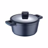 Кастрюля MasterPro Indigo з кришкою 24 см 4,5 л (BGMP-7979) - Image 1
