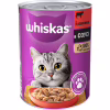 Консерви для котів Whiskas з яловичиною в соусі 400 г (5900951305382) - Image 1