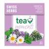Чай Tea Moments Swiss Herbs зелений 20х1.7 г пірамідки (tm.02944) - Image 1