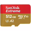 Карта пам'яті SanDisk 512GB microSD class 10 UHS-I U3 V30 Extreme (SDSQXAV-512G-GN6MN) - Image 1