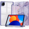 Чехол для планшета BeCover Soft Edge TPU Xiaomi Redmi Pad SE 8.7" Purple Marble (712577) - Image 1